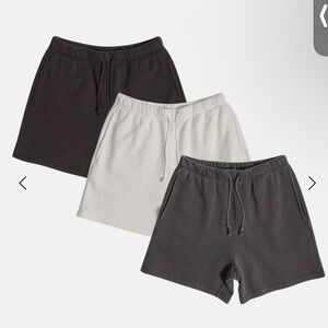 ELWOOD CORE SWEATSHORT 3 PACK VINTAGE BLACK + GREY + BLACK